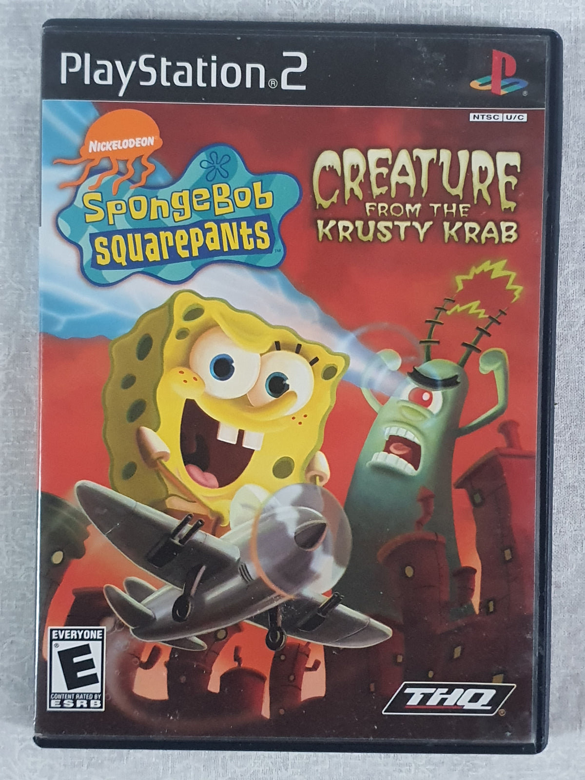 SpongeBob SquarePants: Creature from the Krusty Krab (Sony PlayStation 2, 2006) Complete CIB Tested Disc Very Good