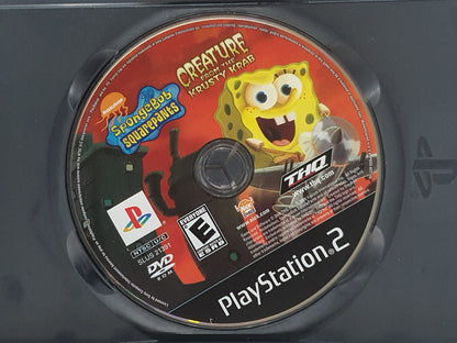 SpongeBob SquarePants: Creature from the Krusty Krab (Sony PlayStation 2, 2006) Complete CIB Tested Disc Very Good