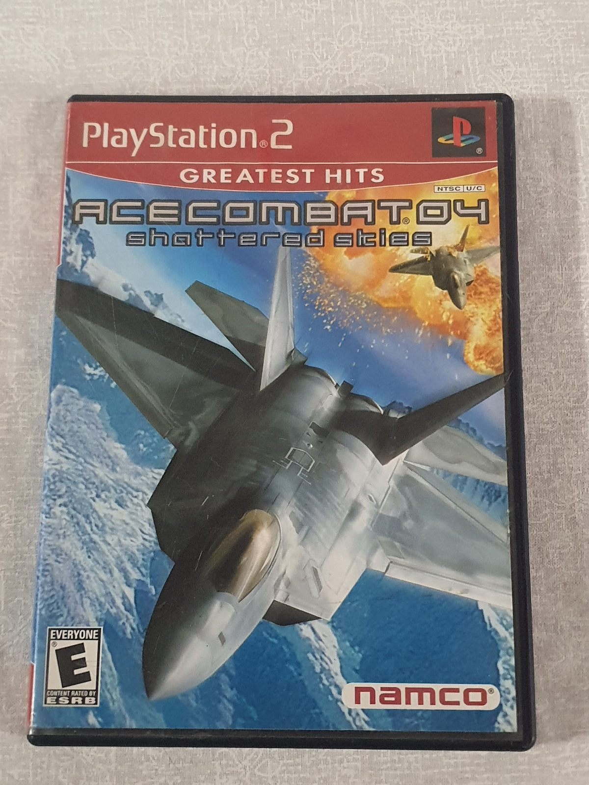 Ace Combat 4 Shattered Skies PS2 CIB W Reg Card Clean 2001 PlayStation 2 Tested Very Good Complete Collector Namco Original Flight Classic