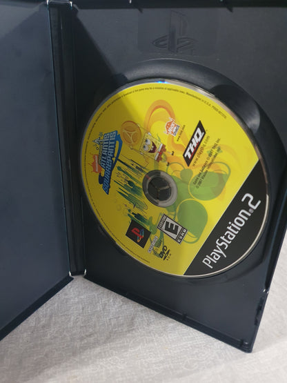 SpongeBob Atlantis SquarePantis PS2 PlayStation 2 2007 Tested Very Good Disc Collector THQ Original Cartoon Platformer Classic