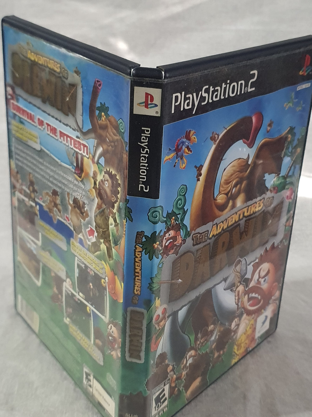 Adventures of Darwin Sony PlayStation 2 PS2 Game 2007 Platformer Action Puzzle Adventure Complete Survival Kids Family Friendly Original