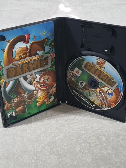 Adventures of Darwin Sony PlayStation 2 PS2 Game 2007 Platformer Action Puzzle Adventure Complete Survival Kids Family Friendly Original