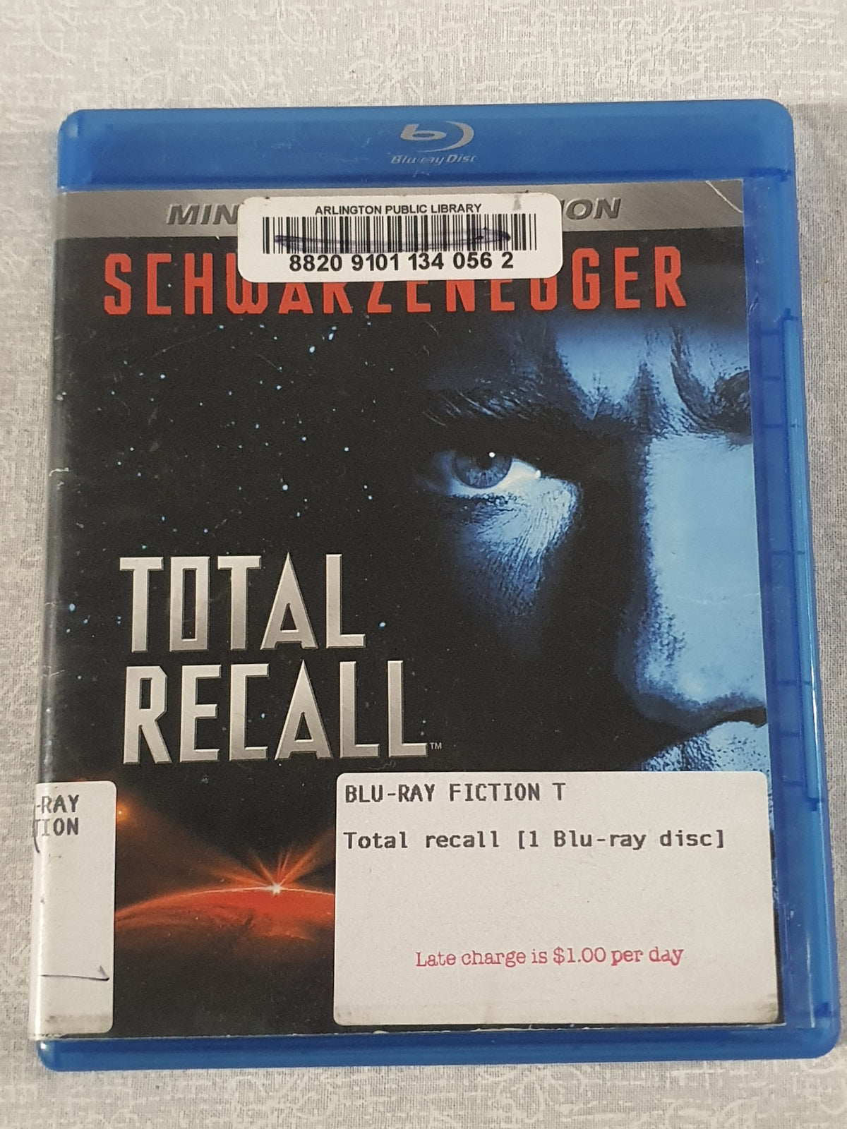 Total Recall Mind-Bending Edition Blu-ray Arnold Schwarzenegger Sci-Fi Action Thriller 1990 Paul Verhoeven Mars Classic Original