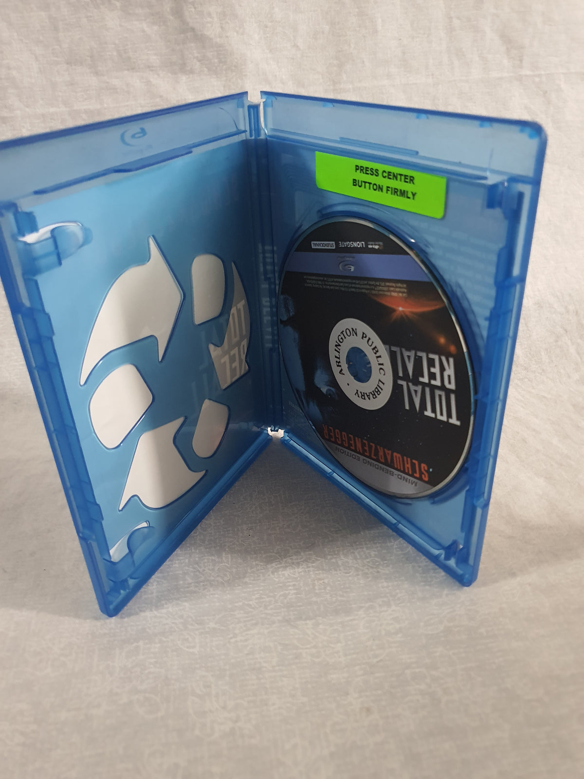 Total Recall Mind-Bending Edition Blu-ray Arnold Schwarzenegger Sci-Fi Action Thriller 1990 Paul Verhoeven Mars Classic Original