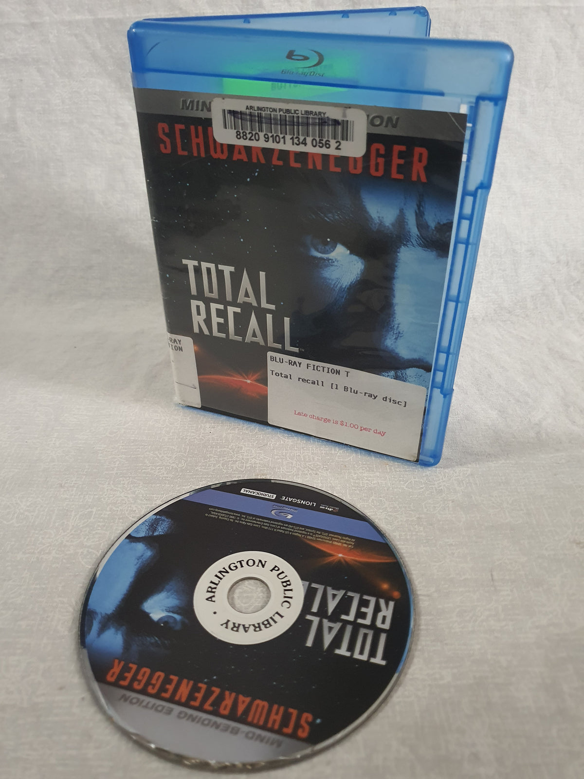 Total Recall Mind-Bending Edition Blu-ray Arnold Schwarzenegger Sci-Fi Action Thriller 1990 Paul Verhoeven Mars Classic Original