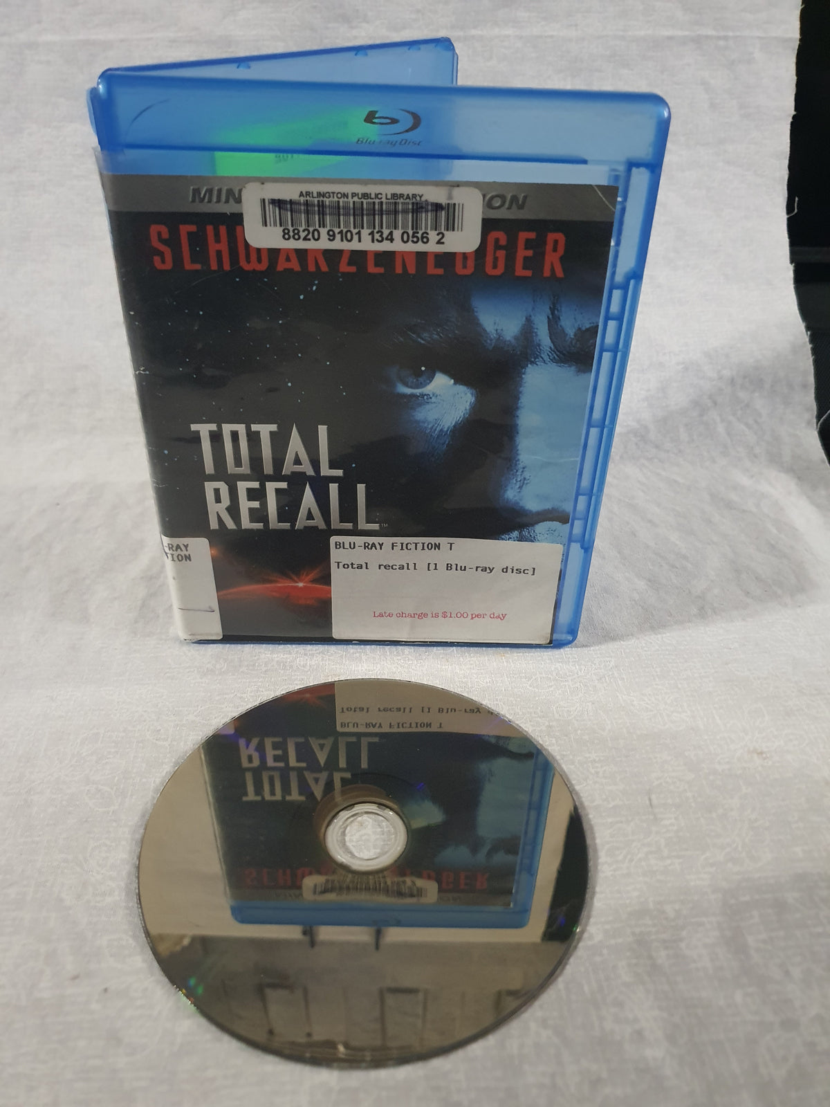 Total Recall Mind-Bending Edition Blu-ray Arnold Schwarzenegger Sci-Fi Action Thriller 1990 Paul Verhoeven Mars Classic Original
