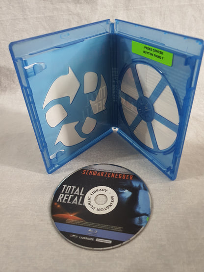 Total Recall Mind-Bending Edition Blu-ray Arnold Schwarzenegger Sci-Fi Action Thriller 1990 Paul Verhoeven Mars Classic Original