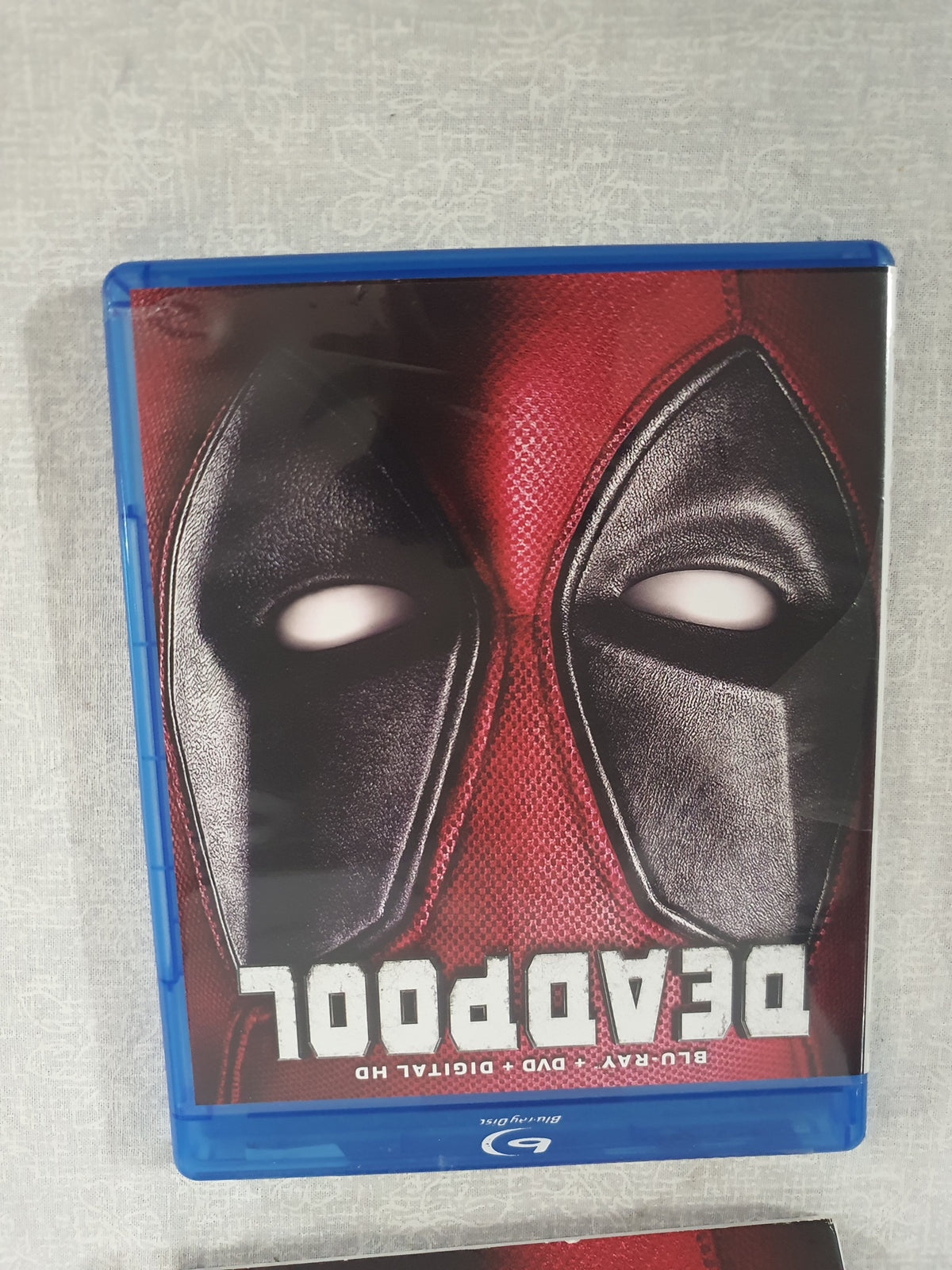 Deadpool Blu-ray DVD 2016 2 Disc Slipcover Ryan Reynolds Marvel Superhero Action Comedy Uncut Original Fox X-Men Antihero
