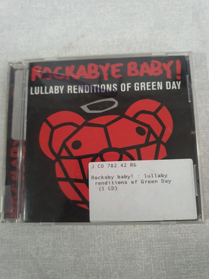 Rockabye Baby Lullaby Renditions Green Day CD Childrens Music 2008 Album Instrumental Punk Rock Shower Gift Soothing Sleep