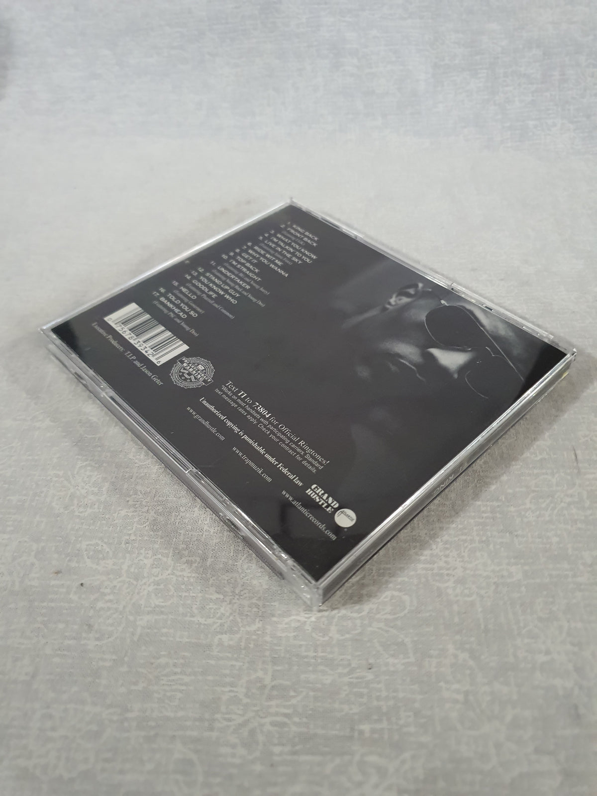 TI KING CD 2006 Hip Hop Rap Explicit Atlantic Grand Hustle Album What You Know Southern Trap Classic