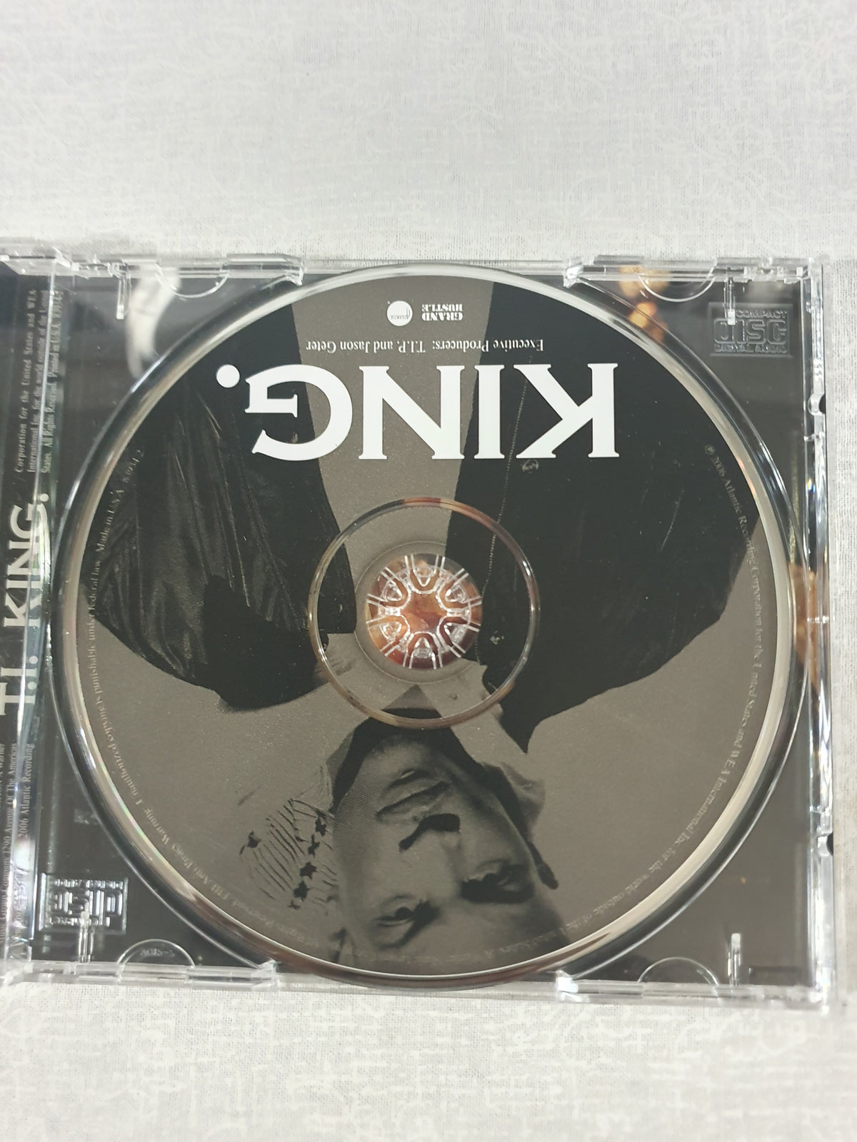 TI KING CD 2006 Hip Hop Rap Explicit Atlantic Grand Hustle Album What You Know Southern Trap Classic