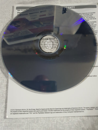 Need For Speed Most Wanted Limited Edition PS3 PlayStation 3 Racing Game Criterion EA 2012 Open World Cops Chase Multiplayer