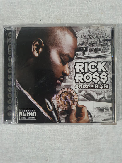 Rick Ross Port Of Miami CD 2006 Explicit Slip N Slide Def Jam Hip Hop Debut Album Hustlin