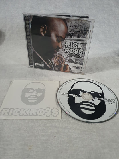 Rick Ross Port Of Miami CD 2006 Explicit Slip N Slide Def Jam Hip Hop Debut Album Hustlin