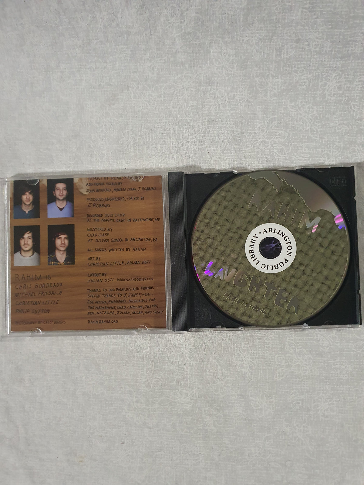 Rahim Laughter CD 2008 Comedy Spoken Word Album Stand Up Performance Live Recording Collector