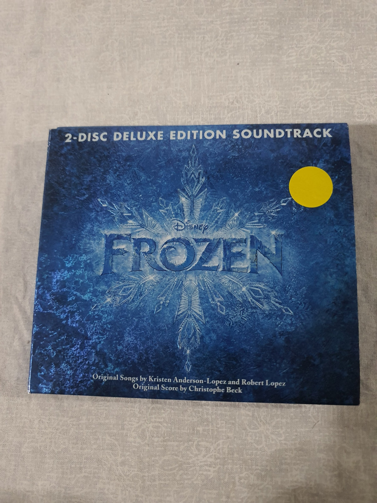 Frozen Deluxe Soundtrack 2 Disc CD Disney 2013 Let It Go Original Motion Picture Score Edition