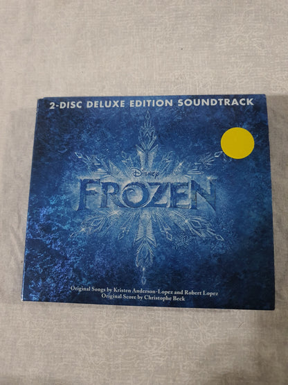Frozen Deluxe Soundtrack 2 Disc CD Disney 2013 Let It Go Original Motion Picture Score Edition