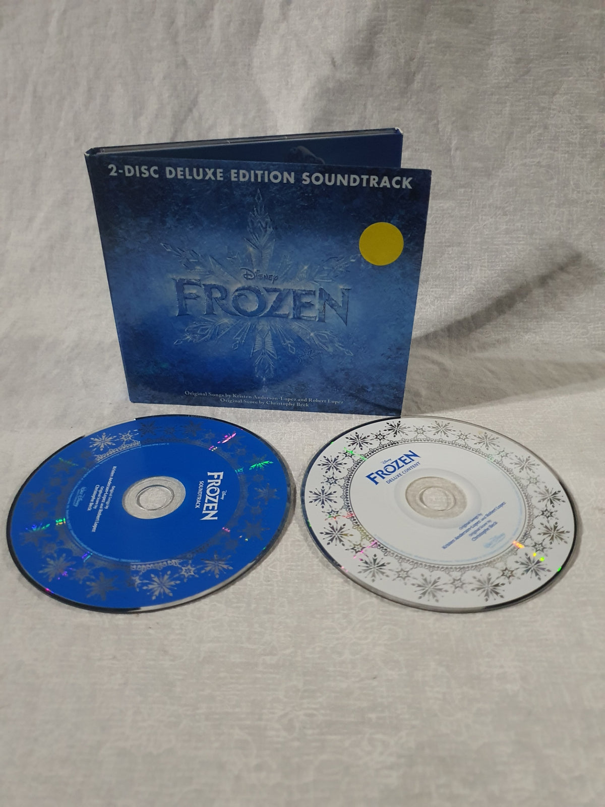 Frozen Deluxe Soundtrack 2 Disc CD Disney 2013 Let It Go Original Motion Picture Score Edition