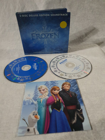 Frozen Deluxe Soundtrack 2 Disc CD Disney 2013 Let It Go Original Motion Picture Score Edition