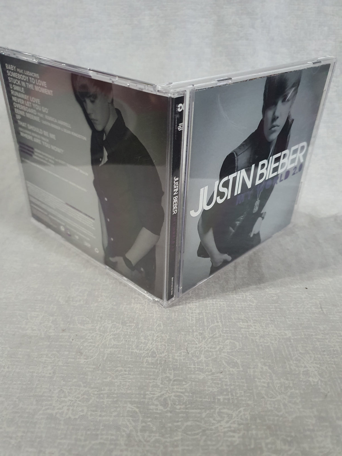 Justin Bieber My World 2.0 CD 2010 Album Baby Somebody To Love Island Def Jam Teen Pop Collector Edition