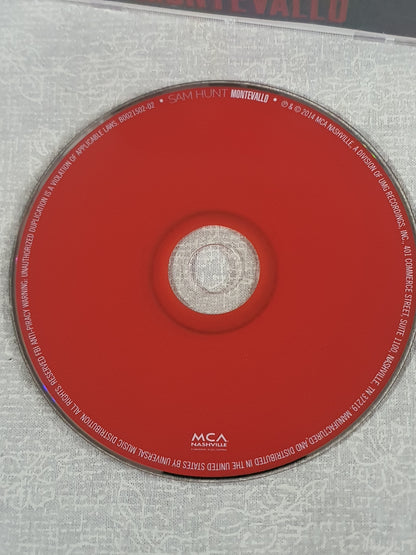 Sam Hunt Montevallo Audio CD 2014 Country Album Leave Night Where I Come From MCA Nashville