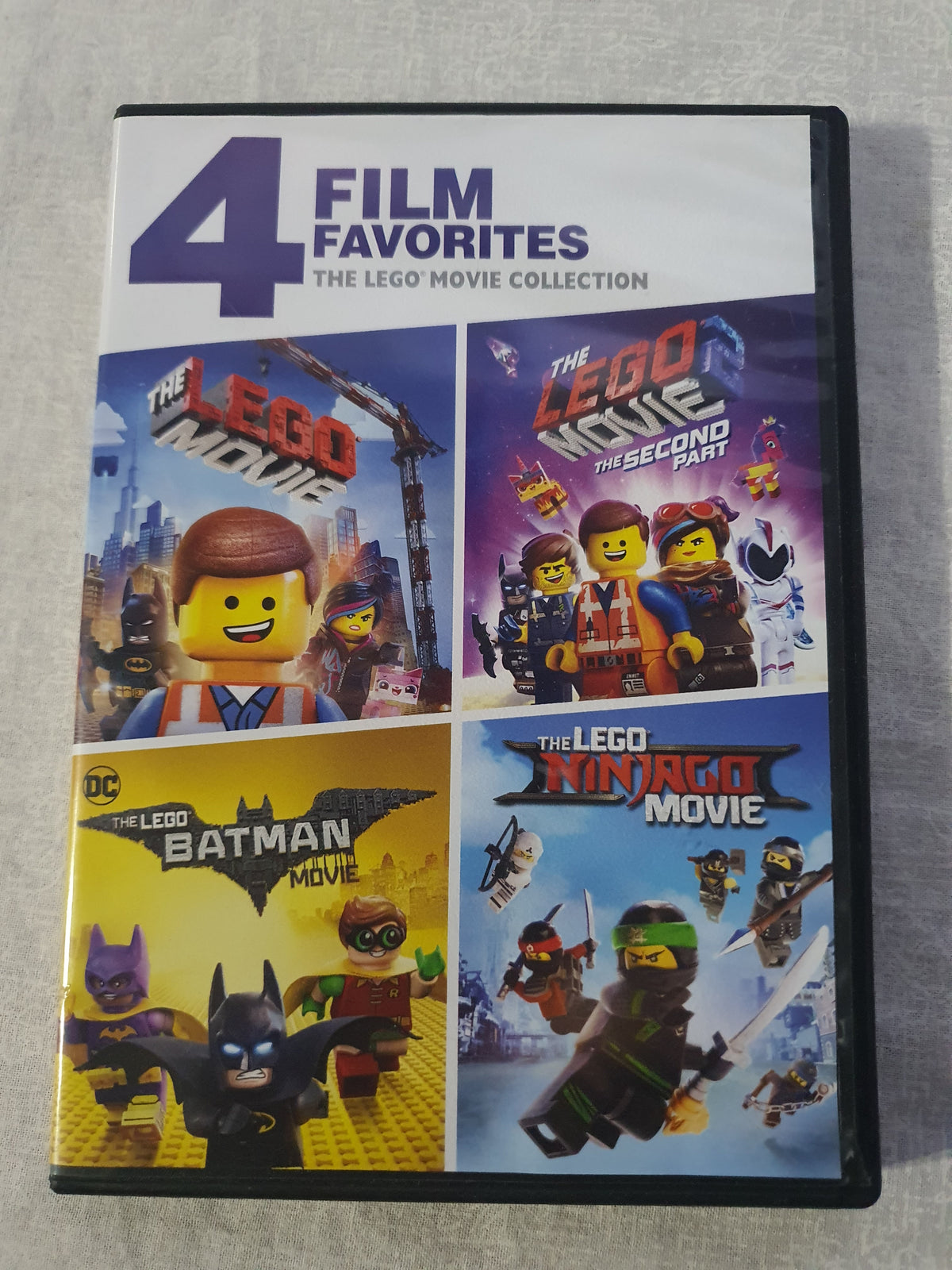 The Lego Movie Collection DVD Set Complete Trilogy Box Family Animation Emmet Batman Unikitty