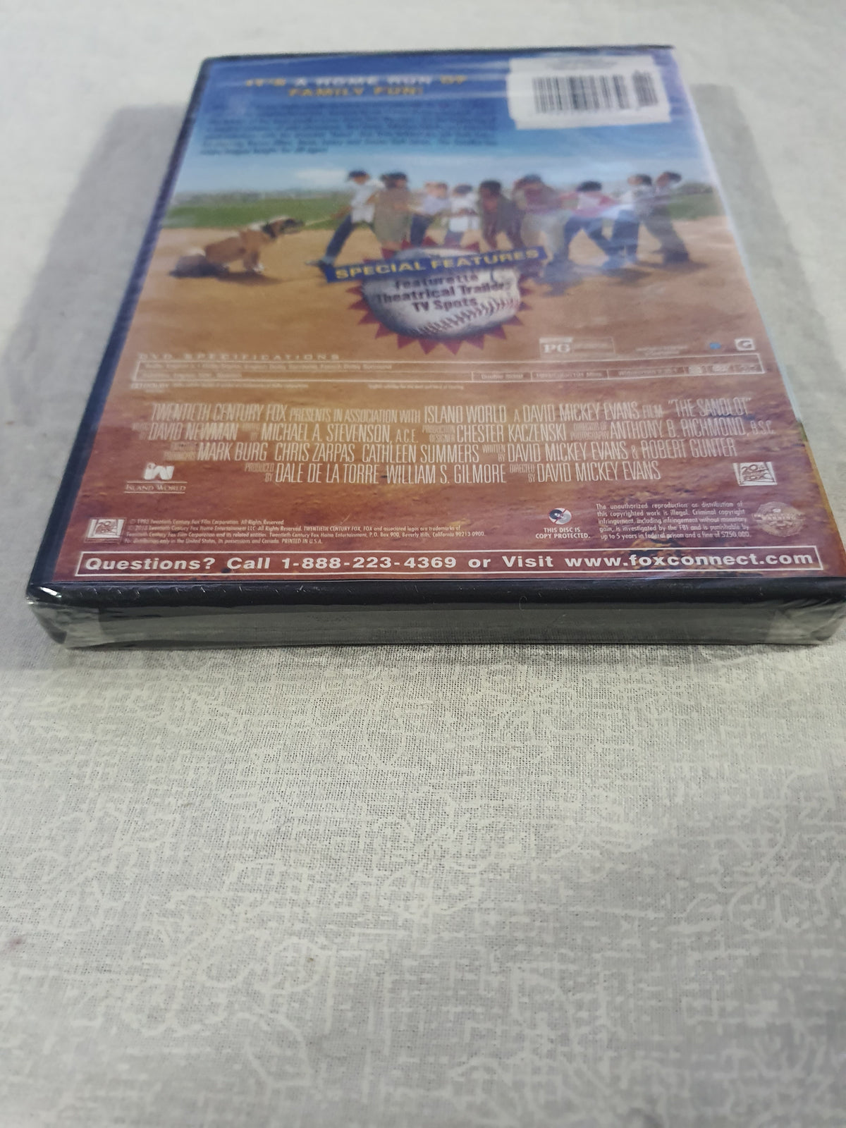 The Sandlot DVD Promo Copy Baseball Family Movie Classic 90s Film Sports Adventure Kids