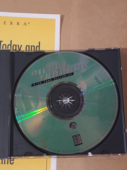 Silent Thunder A-10 Big Box PC Game Flight Sim Combat Collector Edition Vintage Retro