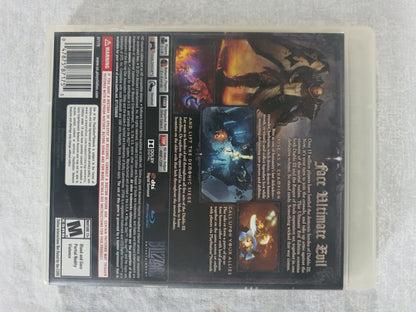 Diablo III Reaper of Souls Ultimate Evil Edition PS3 PlayStation 3 Game Case Disc Bonus Diablo III Included Blizzard