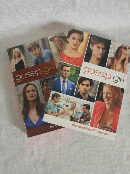 Gossip Girl DVD Complete Fourth and Fifth Season 4 & 5 Box Set Warner Bros TV Series Drama Teen Collection