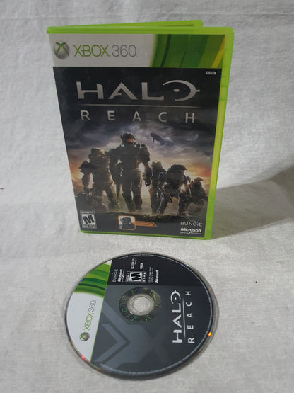 Halo Reach Xbox 360 Complete Case Disc Manual Bungie Microsoft Game Studios Mature Shooter NTSC