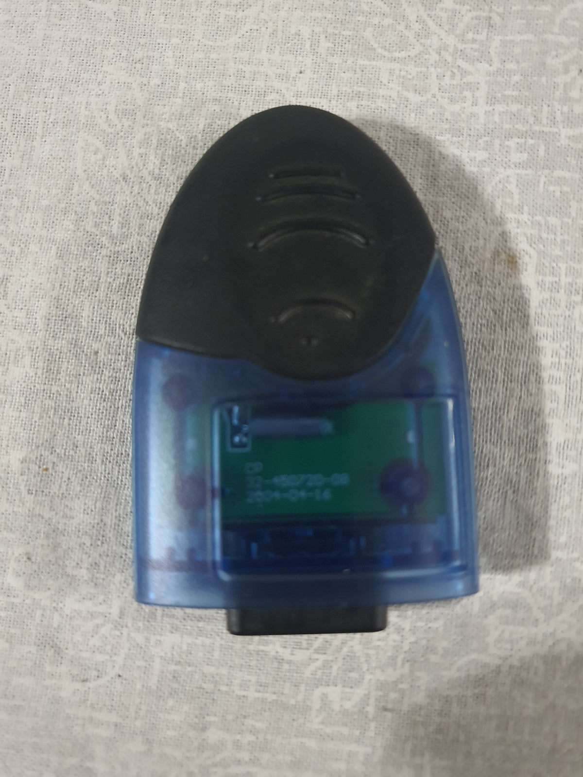 Mad Catz Memory Card For Xbox Original Item 4507 Blue Clear 2004 Save Game Storage Controller Slot