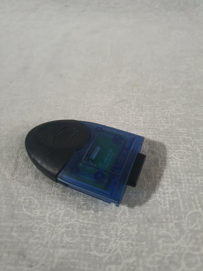 Mad Catz Memory Card For Xbox Original Item 4507 Blue Clear 2004 Save Game Storage Controller Slot
