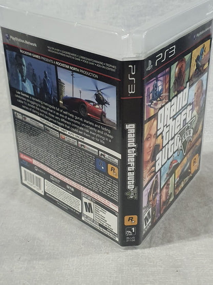Rockstar Games Grand Theft Auto V PS3 Complete w/ Manual & Map NTSC-U/C M