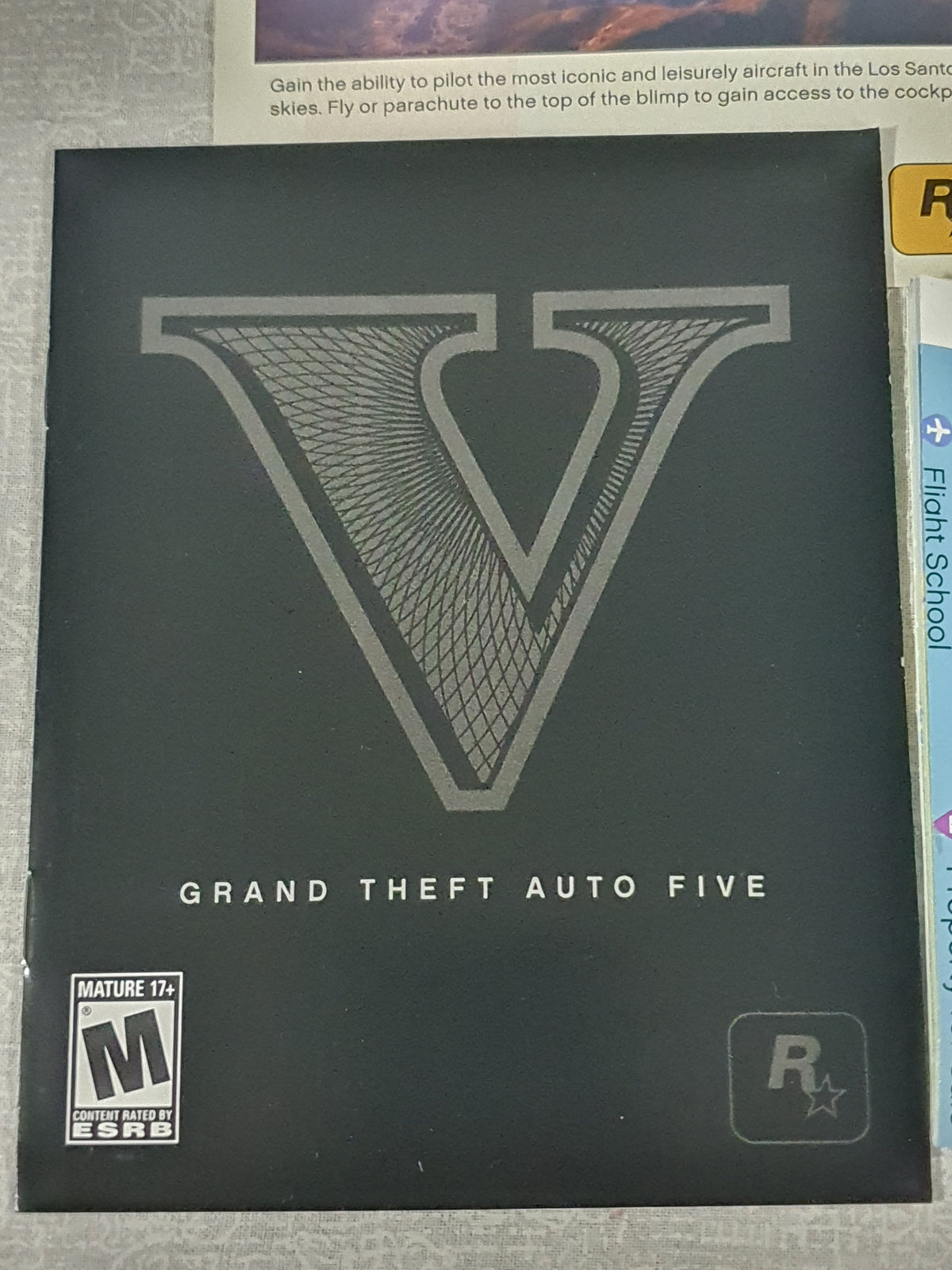 Rockstar Games Grand Theft Auto V PS3 Complete w/ Manual & Map NTSC-U/C M