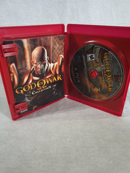 God of War Collection PS3 Greatest Hits Two Games God of War 1 and 2 Remastered Case Disc Manual Sony Santa Monica