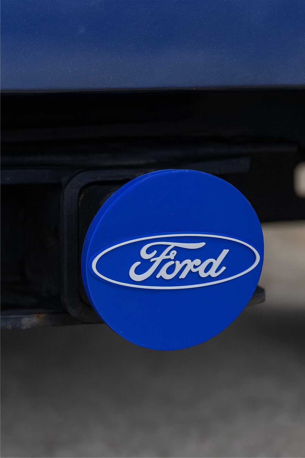 Ford SUV Truck Trailer Hitch Receiver Cover Plug Cap 2" Receiver Push Slip On
