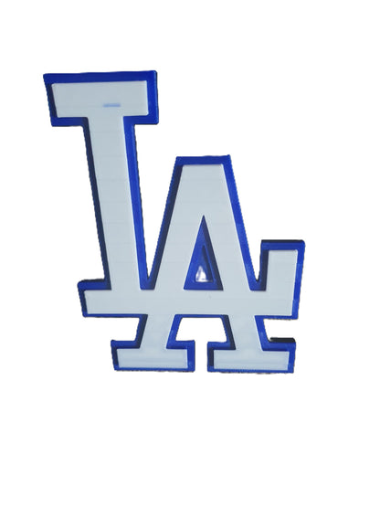 La Dodgers Tow Hitch Cover For 2x2" Receiver Compatible With Ford Dodge Jeep Ram Chevy Nissan Toyota Trucks