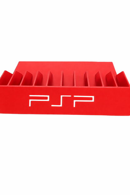 Sony Playstation PSP Portable 10-Slot Game Holder 3D Printed Organizer Customize (Copy)