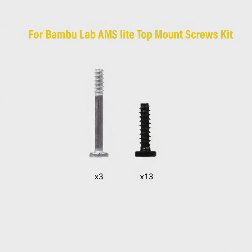 New Bambu Lab A1 3D Printer FDM Top Mount Screws Kit for AMS lite Upgrade Mod