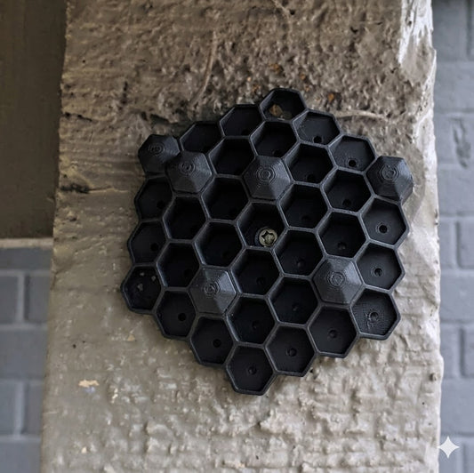 Chemical Free Wasp Nest Decoy Hornet Deterrent Black Pack of 10 Anti Pest