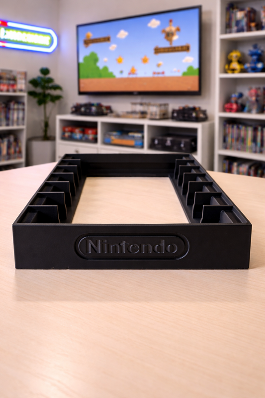 NES Nintendo Entertainment System Game New Stand Cartridge Holder Display Rack