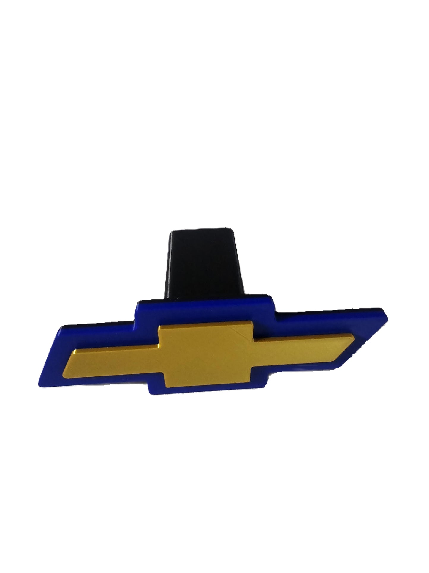 Blue Gold Chevrolet Chevy Truck Black Bowtie Cover Plug Cap Hitch Silverado 1500