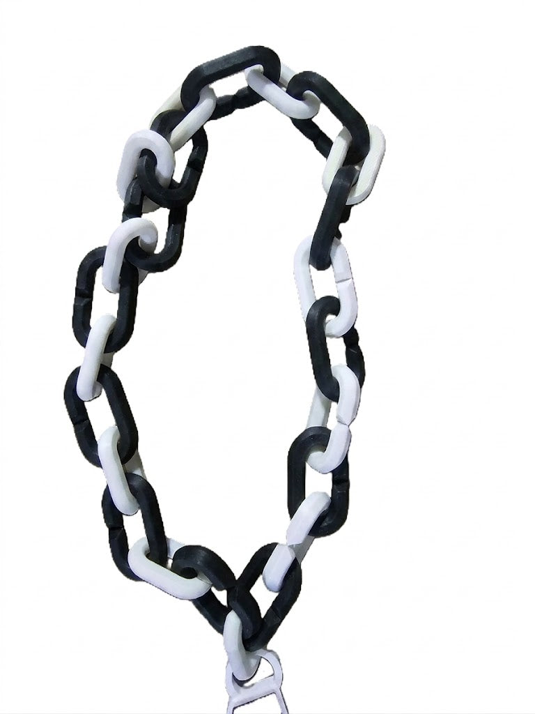 San Antonio Spurs Basketball Playoff Hype Chain – 8" Pendant 32" Chain NBA Fan Necklace for Spurs Nation
