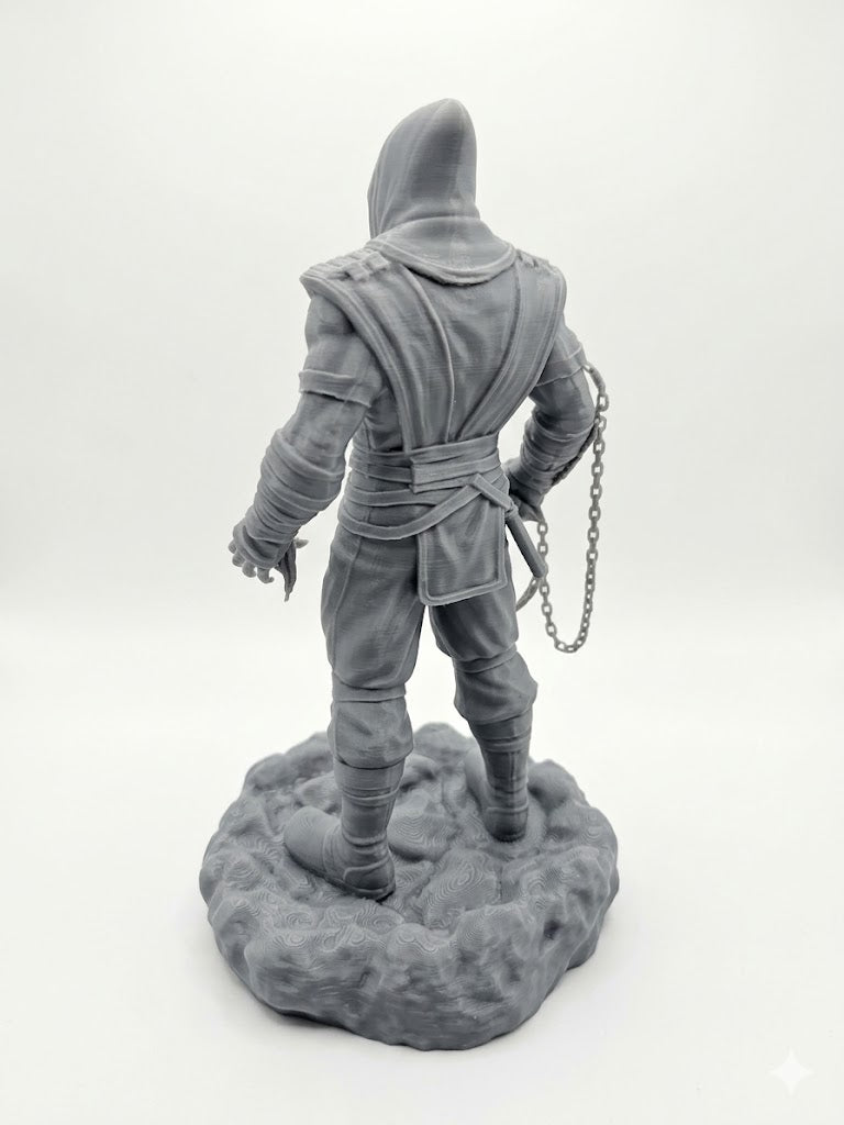 Scorpion Model Figure 8" DIY Paint Sumer Project Collector Paint Handmade Gray