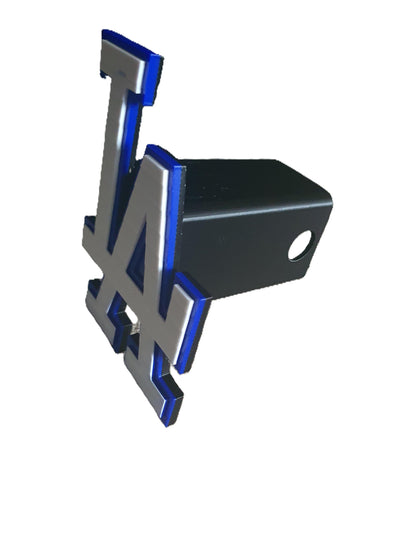 La Dodgers Tow Hitch Cover For 2x2" Receiver Compatible With Ford Dodge Jeep Ram Chevy Nissan Toyota Trucks