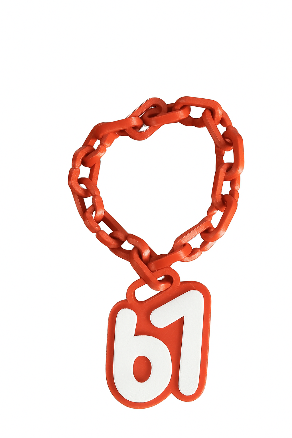 67 Hype Bing Necklace Compatible With WWE Wrestling Figure Accessory WWF AEW Red