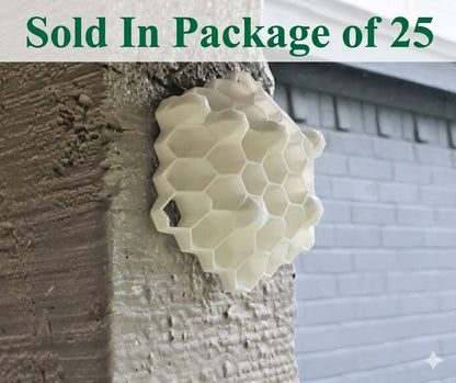 Outdoor Wedding Birthday Celebration Event Decor Chemical Free Wasp Nest Decoy Hornet Deterrent Black Pack of 25 Anti Pest