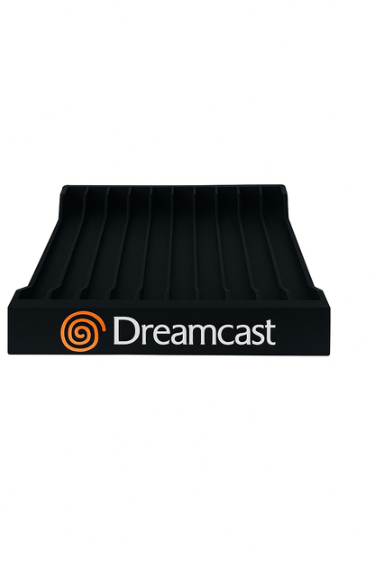 Dreamcast Game Disc Stand Retro Sega Storage Organizer Rack HKT-3010 Black