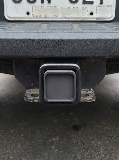 Trailer Hitch Vault Cap Cover - Hidden Compartment Safe to Stash Store Hide Keys, Cash & Valuables - Waterproof Secure Storage for Trucks 2" Receivers 7" Long